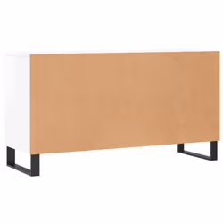 vidaXL Shoe Bench Shoe Cupboard Shoe Storage Shoe Rack Black Engineered Wood - high gloss white - Additional view 7