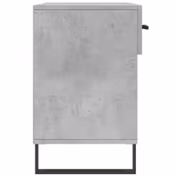 vidaXL Shoe Bench Shoe Cupboard Shoe Storage Shoe Rack Black Engineered Wood - concrete grey - Additional view 6