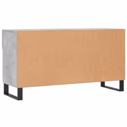 vidaXL Shoe Bench Shoe Cupboard Shoe Storage Shoe Rack Black Engineered Wood - concrete grey - Additional view 7