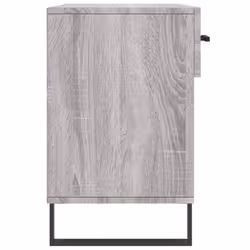 vidaXL Shoe Bench Shoe Cupboard Shoe Storage Shoe Rack Black Engineered Wood - grey sonoma - Additional view 6