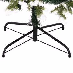 vidaXL Artificial Hinged Christmas Tree Christmas Decoration with Flocked Snow - 180 cm - Additional view 5