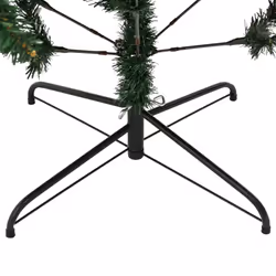 vidaXL Artificial Hinged Christmas Tree Xmas Tree with Stand Christmas Decor - 150 cm - Additional view 5