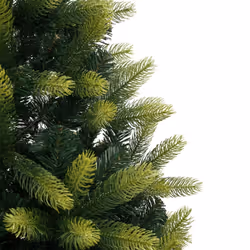 vidaXL Artificial Hinged Christmas Tree Xmas Tree with Stand Christmas Decor - 240 cm - Additional view 4