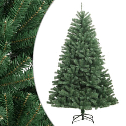 vidaXL Artificial Hinged Christmas Tree Christmas Decoration with Stand - 120 cm
