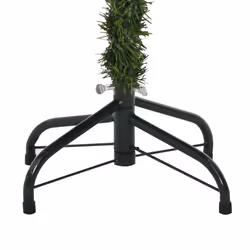 vidaXL Artificial Hinged Christmas Tree Pre Lit Xmas Tree with Cones & Berries - 150 cm - Additional view 5