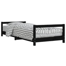 VidaXL 834392 kids bed Black Wood