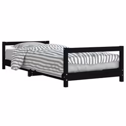 VidaXL 834395, Black, Wood, 90 x 200 mm, 1 pc(s)