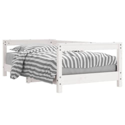 VidaXL 834397 kids bed White Wood