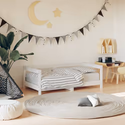VidaXL 834397 kids bed White Wood