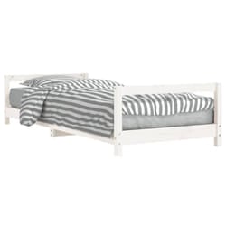 VidaXL 834403 kids bed White Wood