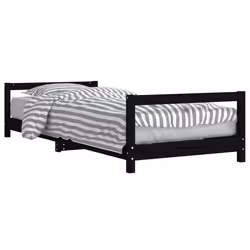 VidaXL 834404, Black, Wood, 90 x 190 mm, 1 pc(s)