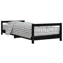 VidaXL 834404 kids bed Black Wood