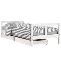 VidaXL 834406 kids bed White Wood
