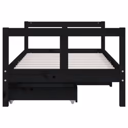 VidaXL 834407 kids bed Black Wood - Additional view 5
