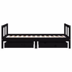 VidaXL 834407 kids bed Black Wood - Additional view 6