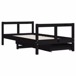 VidaXL 834407 kids bed Black Wood - Additional view 7
