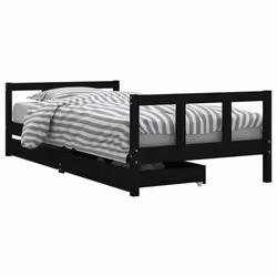 VidaXL 834410, Black, Wood, 90 x 200 mm, 1 pc(s)