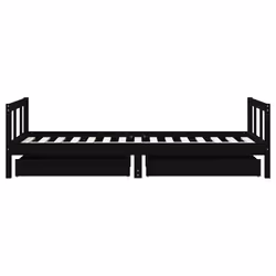 VidaXL 834410 kids bed Black Wood - Additional view 6