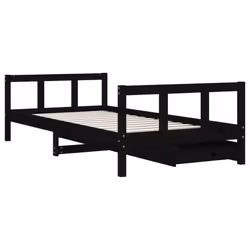 VidaXL 834410 kids bed Black Wood - Additional view 7