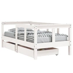 VidaXL 834412 kids bed White Wood