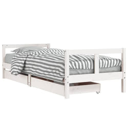 VidaXL 834418 kids bed White Wood