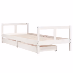 VidaXL 834418 kids bed White Wood