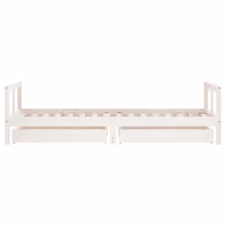 VidaXL 834418 kids bed White Wood - Additional view 6