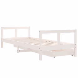 VidaXL 834418 kids bed White Wood - Additional view 7