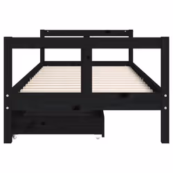 VidaXL 834419 kids bed Black Wood - Additional view 5