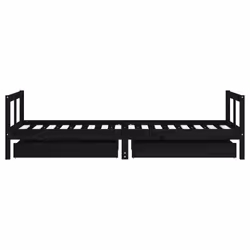 VidaXL 834419 kids bed Black Wood - Additional view 6
