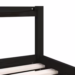 VidaXL 834419 kids bed Black Wood - Additional view 8