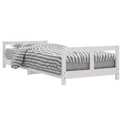 VidaXL 834421 kids bed White Wood