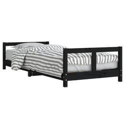 VidaXL 834422 kids bed Black Wood