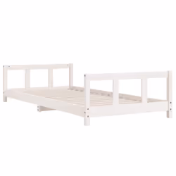 VidaXL 834424 kids bed White Wood