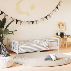 VidaXL 834430 kids bed White Wood