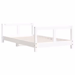 VidaXL 834430 kids bed White Wood