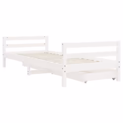 VidaXL 834436 kids bed White Wood - Additional view 7