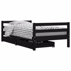 VidaXL 834437, Black, Wood, 80 x 200 mm, 1 pc(s)