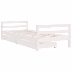 VidaXL 834439 kids bed White Wood