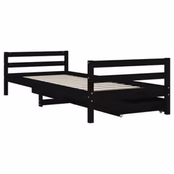 VidaXL 834440 kids bed Black Wood - Additional view 6