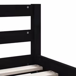 VidaXL 834440 kids bed Black Wood - Additional view 7