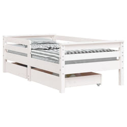 VidaXL 834442 kids bed White Wood