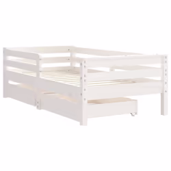 VidaXL 834442 kids bed White Wood