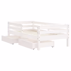 VidaXL 834442 kids bed White Wood - Additional view 4