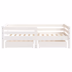 VidaXL 834442 kids bed White Wood - Additional view 6