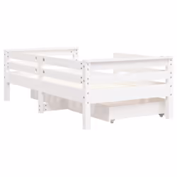 VidaXL 834442 kids bed White Wood - Additional view 7