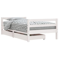 VidaXL 834445 kids bed White Wood