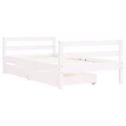 VidaXL 834445 kids bed White Wood