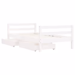 VidaXL 834445 kids bed White Wood - Additional view 4