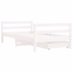 VidaXL 834445 kids bed White Wood - Additional view 7